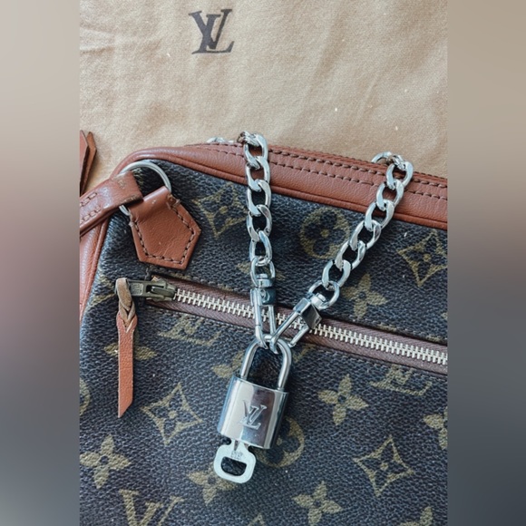 Louis Vuitton Handbags - Authentic Louis Vuitton Silver Padlock Lock & Key